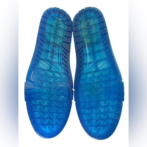 Louis Vuitton trainer blue transparent size-14 - Picture 8 of 9